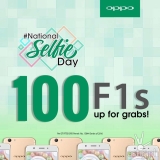 National Selfie Day: 100 units of Oppo F1S to be given away this December