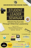 Student Leader Seminar: Advancing Success through Millennial Leadership [event]