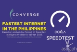 Converge now PH fastest ISP – Ookla