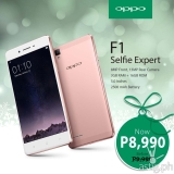 OPPO F1 price drops down to 8K for Christmas