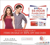 55 hour Zalora sale for PSBank card holders