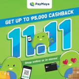 Basta shopping this 11-11, don’t pay cash. PayMaya!