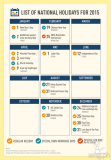 Philippines official public holidays 2015 [infographic]