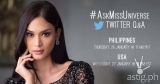 Pia Wurzbach will answer your questions on Twitter #AskMissUniverse