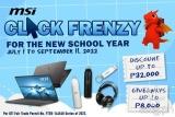 Get ready for MSI’s Back to School Promo with their Click Frenzy promo for the new school year