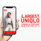 UNIQLO Sets to Open its Online Store  with an Online Event on July 16