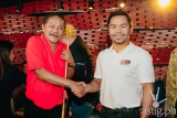 M88 Mansion hosts a billiards exhibition game with sports legends Pacquiao and Reyes at Mansion Sports Bar and Lounge