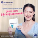 Globe offers free SIM replacements for those who want to continue their reliable internet connections at home