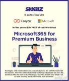 SKYBIZ partners with Microsoft’s Crayon Software Experts Philippines, Inc. for their Grow Together campaign