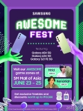 Gen Zs can live their arcade dreams at SAMSUNG Awesome Fest [event]