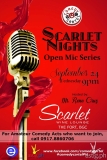 Scarlet Wine Lounge Comedy Open Mic Nights tomorrow