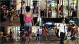 Street kids harass and beat up mall guards [video]