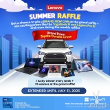 Lenovo Summer Raffle 2023: Buy and win a Toyota Corolla Cross this summer [deals]