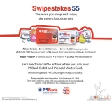 PSBank Swipestakes 55 promo