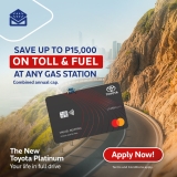This new credit card gives Toyota owners cashback on gas, toll fees, and more