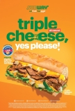 Subway® Philippines Launches Limited-Time Triple Cheese Steak Sub Featuring All-Natural USA Cheeses