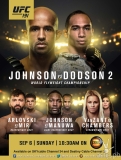 UFC191 Johnson vs Dodson 2