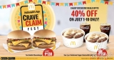 Get big discounts with the McDonald’s app crave and claim fest
