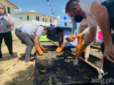 Baliwag residents open community garden with plans for solar power, rainwater