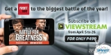 Watch Pacquiao vs Mayweather live on Android for P499 via Viewstream