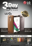 LG 3-day Big Sale: LG G4 price drop