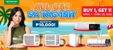 XTREME Appliances gives us their “ALL OUT SA TAG-INIT” to cool us down with exciting deals and discounts