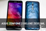 ASUS Zenfone 2 Deluxe ZE551ML hands-on preview [video]