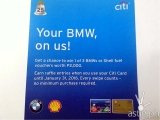 Win a BMW and Shell Fuel Vouchers in CITI’s “Your BMW, On Us!” Promo