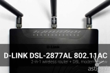 D-Link DSL-2877AL 2-in-1 802.11ac wireless router + DSL modem
