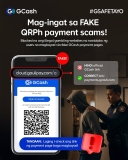 GCash is warning Pinoys about fake QRPh payment pages used by illegal gambling sites