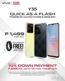 Grab your vivo Y35 #QuickAsAFlash via Home Credit and Credit Cards