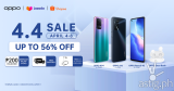 OPPO celebrates the coming of April, not with a joke, but with a huge sale for the OPPO 4.4 Super Brand Sale