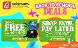 Kick off back-to-school memories with a fun shopping spree at Robinsons Department Store