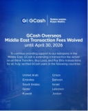 Zero fees for Middle East transactions via GCash extended until Apr 30, 2026 