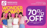 Be your own wonder woman at Robinsons Department Store’s Women’s Month sale