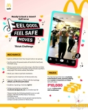 McDonald’s challenges users for their Feel Good, Feel Safe dance challenge on TikTok