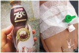 Girl drinks 2 bottles of Kopiko 78, palpitates afterwards and was rushed to the hospital