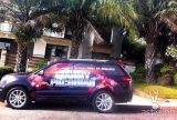 Pacquiao’s campaign car allegedly parked outside his mistress’s mansion