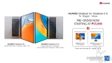 Get your hands on HUAWEI’s biggest, most powerful MateBook laptops at excellent value