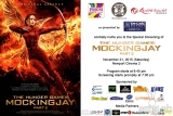 The Hunger Games: Mocking Jay 2 private screening by PMCM Events