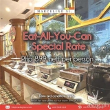 Marcelino Cafe’s Special Buffet Promo P899 Until March 16 Only