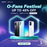 Grab the OPPO-rtunity to Save More this October 5 at OPPO’s O-Fans Festival on Lazada
