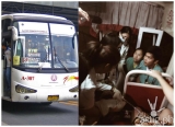 VIRAL: Commuters help lady who was giving birth inside a bus