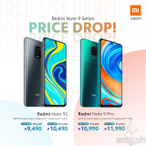 PRICE DROP: Redmi Note 9S now only P9,490