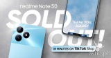 realme Note 50 SOLD OUT: Fastest-selling Smartphone on TikTok Shop