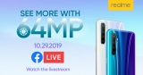 realme XT: 64MP sub-20K phone launches Oct 29