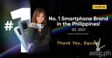 realme maintains #1 spot in PH for Q12021