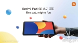 Redmi Pad SE 8.7 is a mobile-ready 4G tablet for P8,499